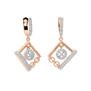 Argus Round Diamond Earrings